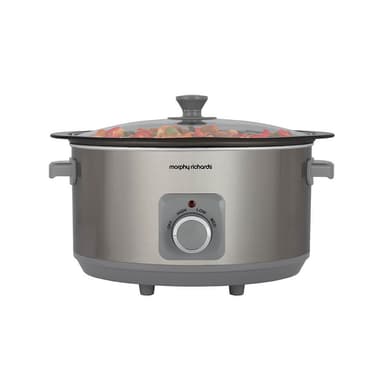 MORPHY RICHARDS Slow Cooker Sear and Stew Børstet stål