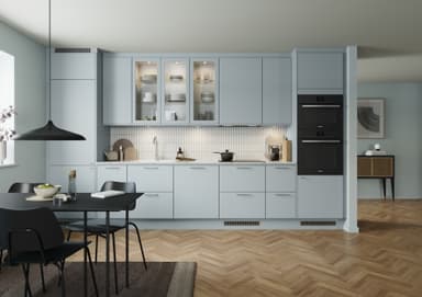 Epoq Trend Hazy Blue skuffepanel til nederste skuffe til køkken 100x35