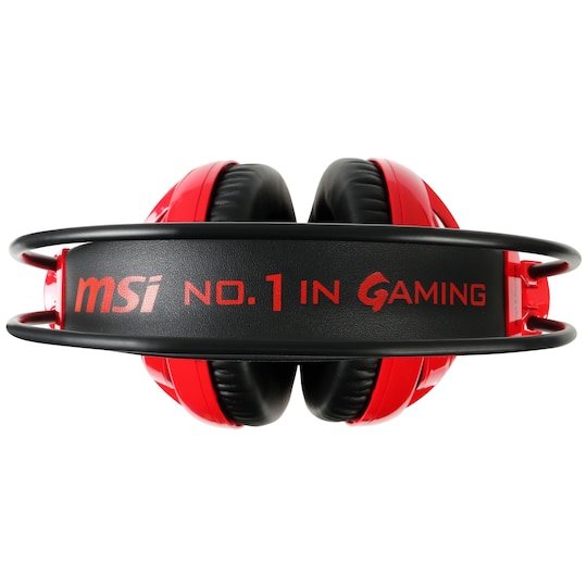 øverste hak med uret Klassificer SteelSeries Siberia v2 MSI gaming headset (rød) | Elgiganten