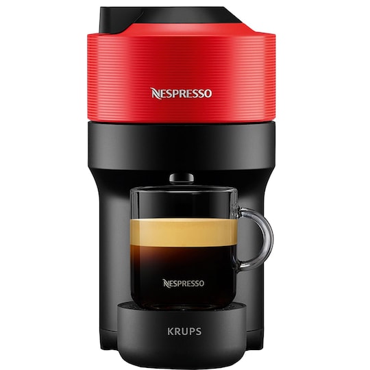 Pop kapselkaffemaskine Krups XN920510WP (spicy red) | Elgiganten