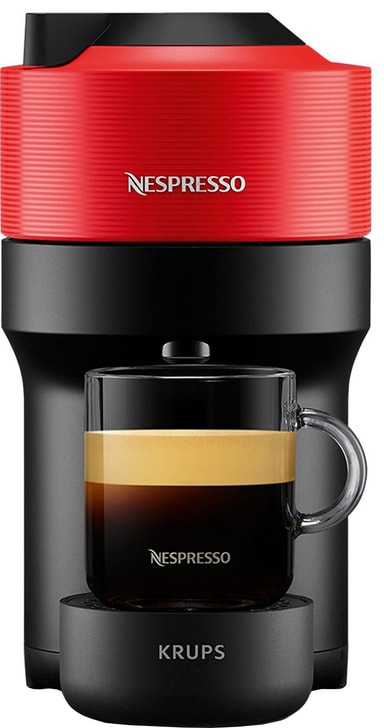 Nespresso Vertuo Pop Kapselkaffemaskine Fra Krups XN920510WP spicy Red nespresso-vertuo-pop-kapselkaffemaskine-fra-krups-xn920510wp-spicy-red
