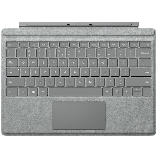 Surface Pro 4 Signature Type cover - grå Alcantara