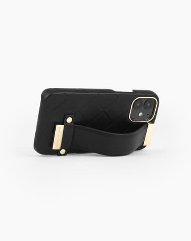 Statement Case iPhone 12 MINI Braided Smooth Noir