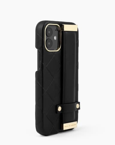 Statement Case iPhone 12 MINI Braided Smooth Noir
