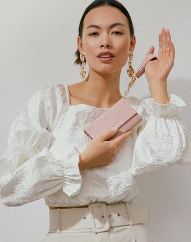 Signature Clutch iPhone 12 PRO MAX Misty RoseC