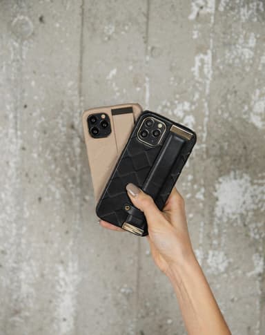 Statement Case iPhone 12 MINI Braided Smooth Noir
