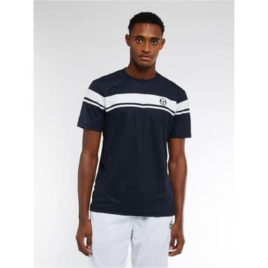 Sergio Tacchini Signature T-Shirt, Padel og tennis T-shirt herrer XXL