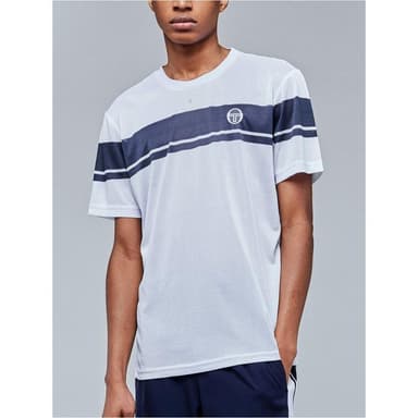 Sergio Tacchini Signature T-Shirt S, Padel og tennis T-shirt herrer