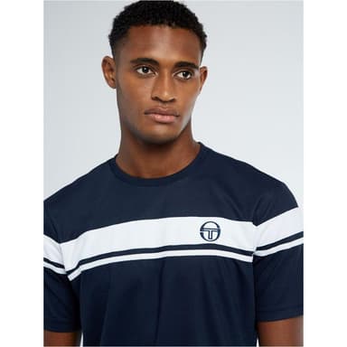 Sergio Tacchini Signature T-Shirt, Padel og tennis T-shirt herrer XXL