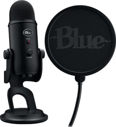 Logitech Blue Yeti streamingsæt til gaming