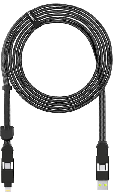 Rolling Square InCharge XL multi-sport kabel (sort)