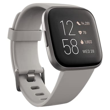 Fitbit Versa 2, Pulsur Stone/Mist Grey