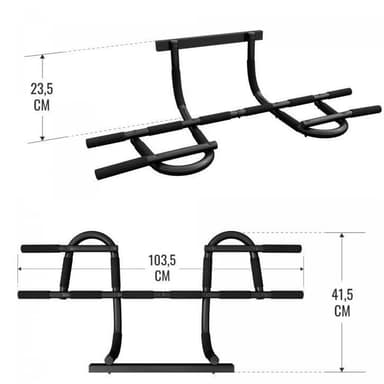 Gorilla Sports Pull-up bar - Hagestang Multi - Dør