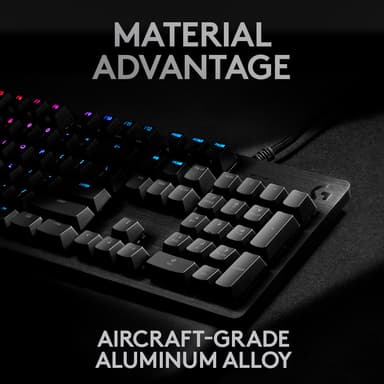 Logitech G513 gaming keyboard (Romer-G linære switches)