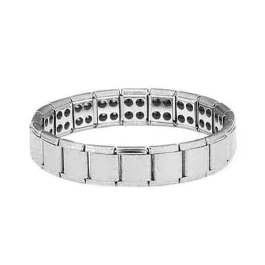 Sammenlignelig ubehagelig Milepæl Magnet armbånd til mænd Sølv | Elgiganten