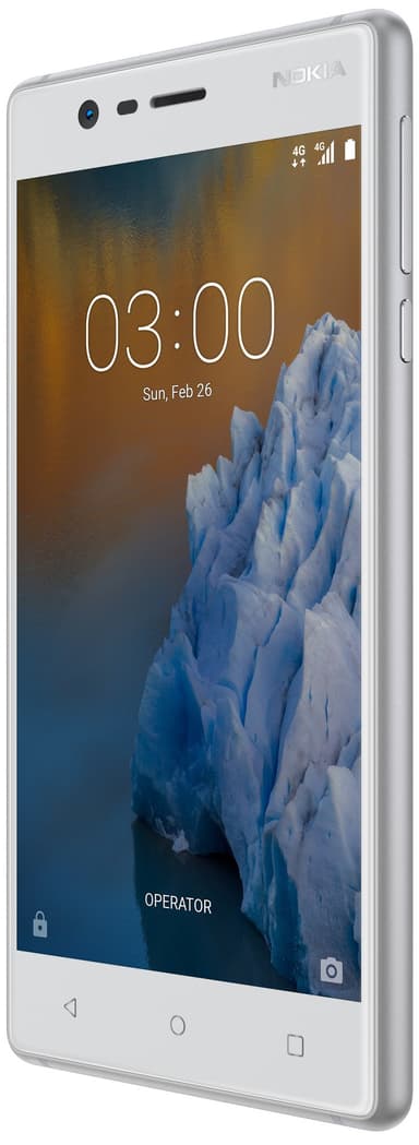 Nokia 3 smartphone - sølv