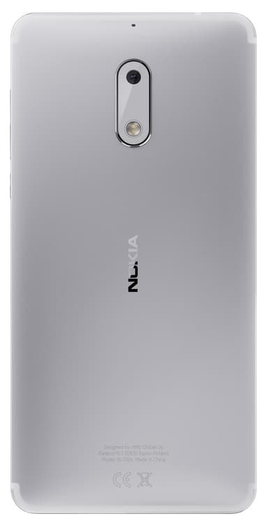 Nokia 6 smartphone - sølv