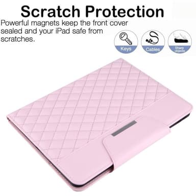 Til iPad 10.2 (2021)/(2020)/(2019) Broderigitter Tabletcover