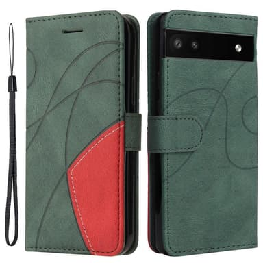 Til Google Pixel 6a 5G KT-serie-1 dobbeltfarve - Grøn