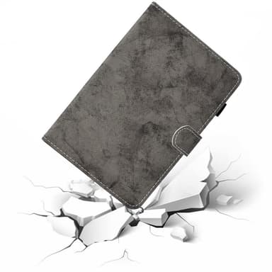 Til iPad 10.9 (2022) Tabletetui Dækstof Tekstur - Grå