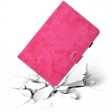 Til iPad 10.9 (2022) Tabletetui, omslagsstofstruktur - Rose
