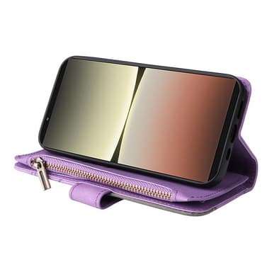 KT Multifunktion Series-5 Til Sony Xperia 5 IV Telefontaske - Lilla