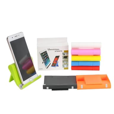 Skrivebord Foldbart Tablet Mobiltelefon Stand hvid