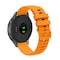 INF Urrem silikone Orange 20 mm Samsung Galaxy Watch 5/4 40mm 44mm/Gear Sport, Huawei Watch GT3 42 mm, Honor Watch SE, Huami Amazfit GTS 3,Garmin Forerunner 158/55/245/645/Venu Sq