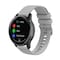 Urrem silikone Grå 20 mm Samsung Galaxy Watch 5/4 40mm 44mm/Gear Sport, Huawei Watch GT3 42 mm, Honor Watch SE, Huami Amazfit GTS 3,Garmin Forerunner 158/55/245/645/Venu Sq