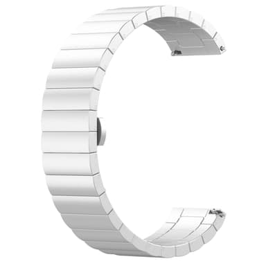 Urarmbånd i rustfrit stål Sølv 1.6 cm Keep B4, Huawei Watch Fit mini, Huawei Band B6, Huawei B3, TIMEX TW2T35400, TW2T35900