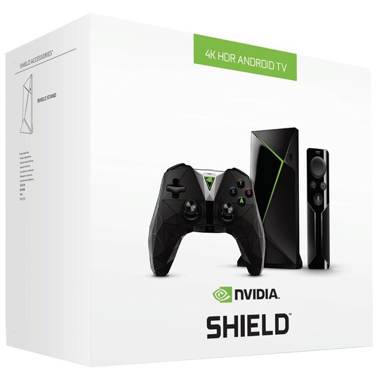Nvidia Shield TV + spilcontroller