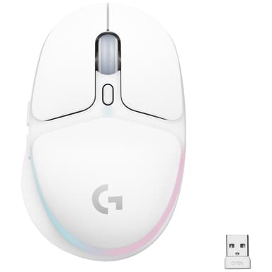 pilfer Fodgænger Celsius Logitech G G705 gaming mus LTG705WLOWHI | Elgiganten