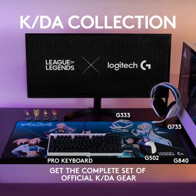 Logitech G733 Lol K/DA gaming headset