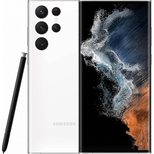 Samsung Galaxy S22 Ultra 5G smartphone, 12/512GB (Phantom White)