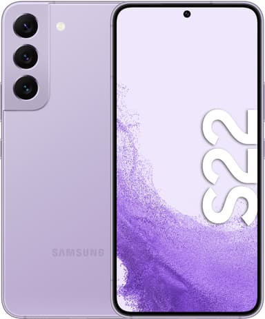 Samsung Galaxy S22 5G smartphone, 8/128 GB (Bora Purple)