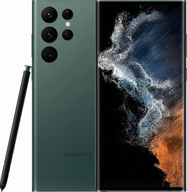 Samsung Galaxy S22 Ultra 5G smartphone, 12/256GB (grøn)