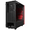 NZXT S340 PC-kabinet - sort/rød