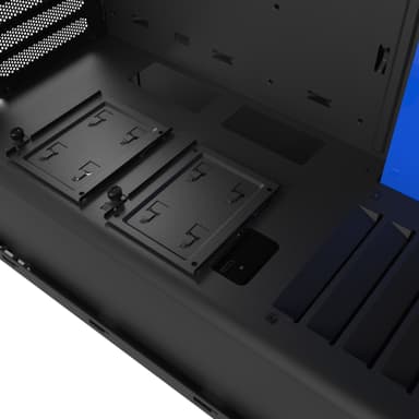 NZXT S340 PC-kabinet - sort/blå