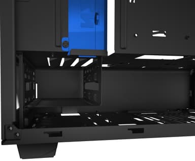NZXT S340 PC-kabinet - sort/blå