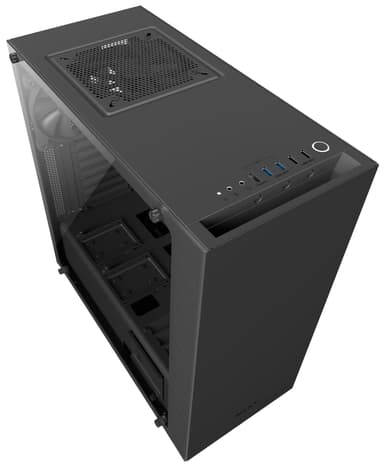 NZXT S340 Elite PC-kabinet - mat sort