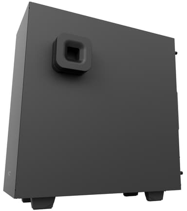NZXT S340 Elite PC-kabinet - mat sort/rød