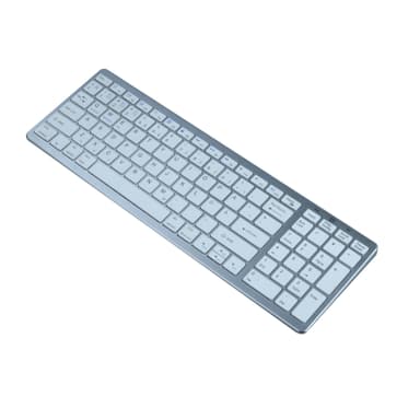 Trådløst Bluetooth-tastatur svensk layout MultiColor