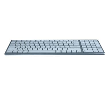 Trådløst Bluetooth-tastatur svensk layout MultiColor