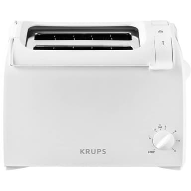 Krups KH1511 Toaster med indbygget rist til boller Hvid