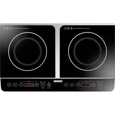 Unold Doppel Elegance 58175 Dobbelt-induktionskogeplade