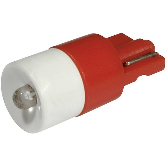 CML LED-signallampe W2,1x9,5d Rød 12 V/DC, 12 V/AC 330