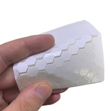 Skum dobbeltklæbende tape 3-ark 100-stykke hvid 10x2 mm