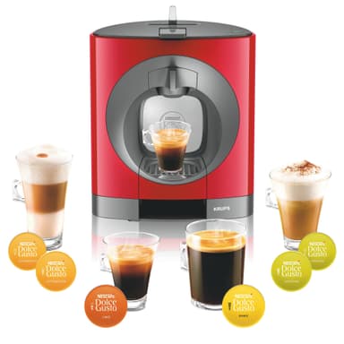 Dolce Gusto Oblo kapselmaskine - rød
