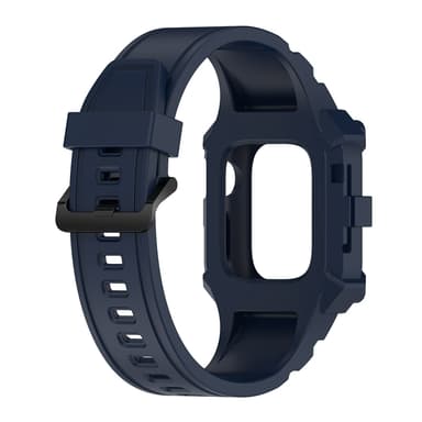 Urrem til Apple Watch 42/44/45 mm Silikone Mørkeblå