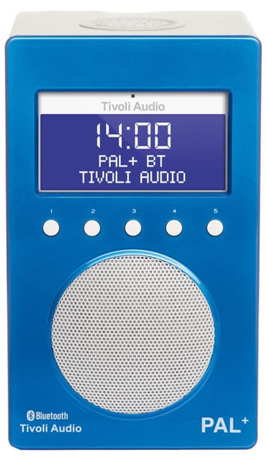Tivoli Audio PAL+ BT bærbar radio - blå
